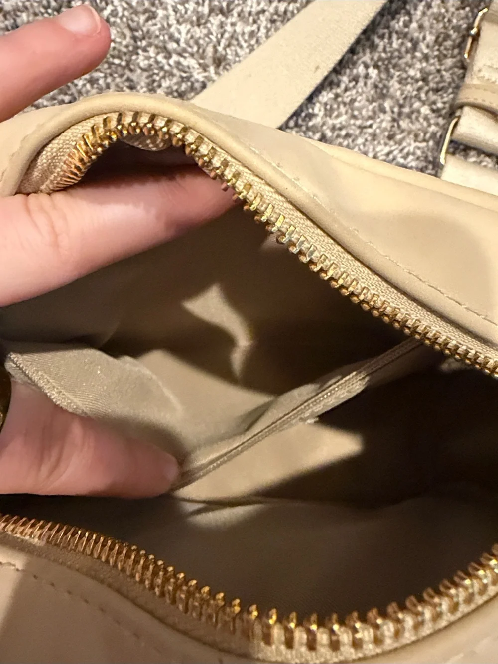 Universal Thread Beige Woven Crossbody Bag with Adjustable Strap